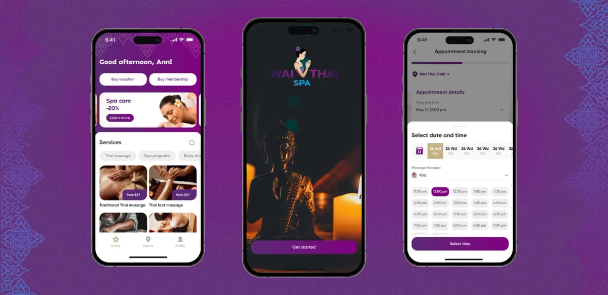 A Mobile App for The Wai Thai Massage Chain: How We Helped Our Client Improve Their Customer Service
