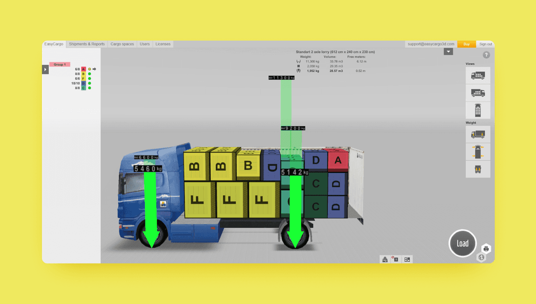 EasyCargo screenshot
