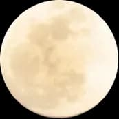 Full moon close-up