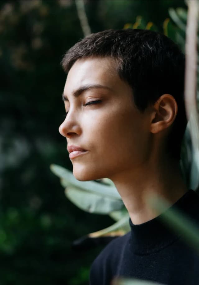 Portrait of person