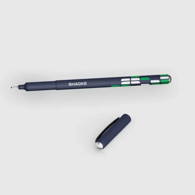 Pen and cap in a minimalist design