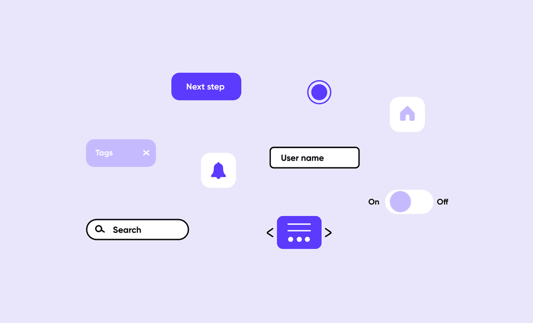 UI/UX development for startups: UI elements