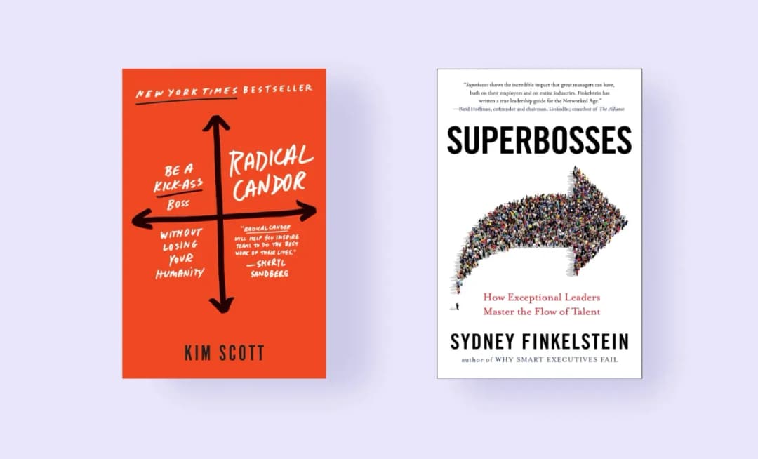 Radical Candor and Superbosses — best project management books