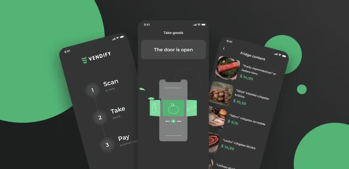 How we developed an application for smart fridges in 6 weeks. Vendify case study