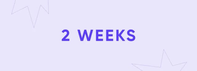 2 weeks to make an srs document 