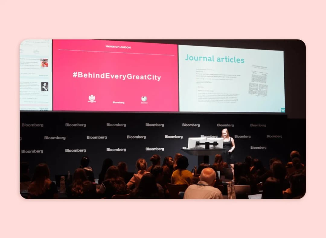 UK Bloomberg London Tech Week schools