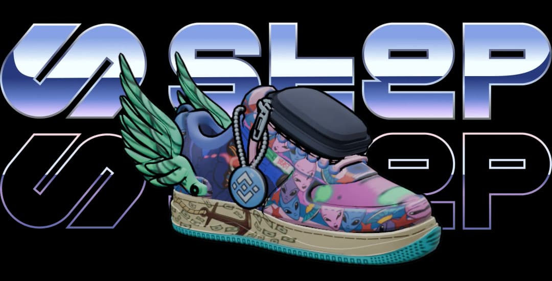 Colorful sneaker design with wings and styling elements