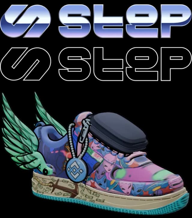 Stylized sneaker with wing design