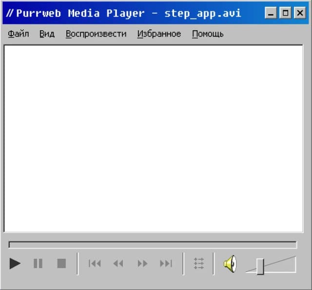 Media player interface displaying video file options