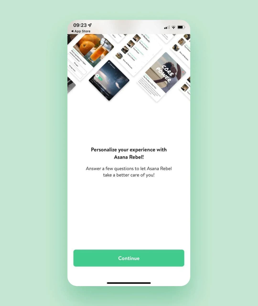 Asana Rebel app