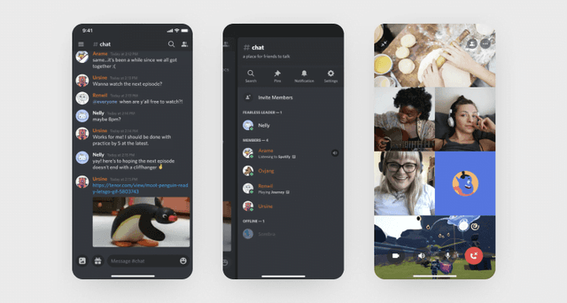 приложения на react native — discord