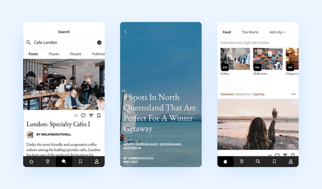 приложения на react native — townske