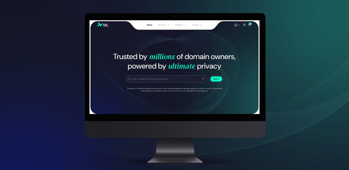 Разработали аккредитованный регистратор доменов и помогли клиенту зайти в новую бизнес-нишу. Кейс Trustname