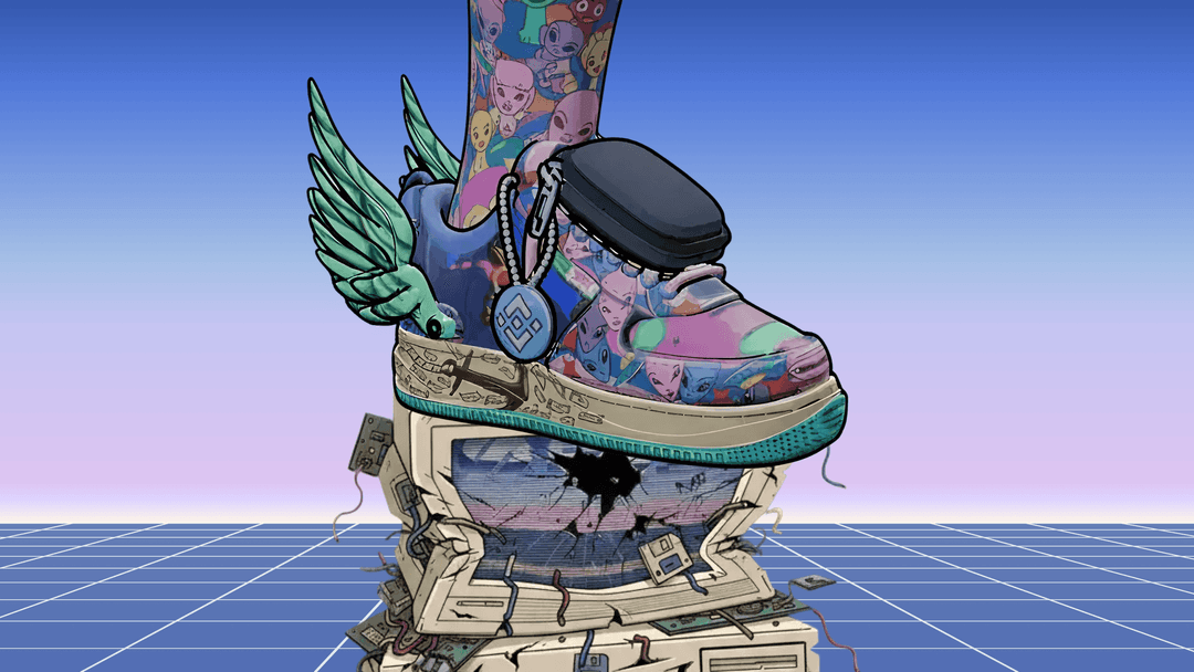 Step app — 3D models and character animation for an NFT app