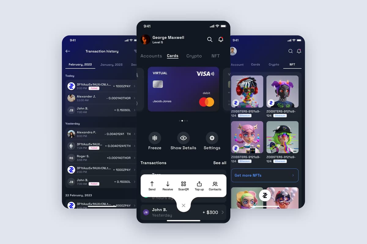 ZoidPay: Building a Web3 App for Crypto Wallets, Banking, and Cards