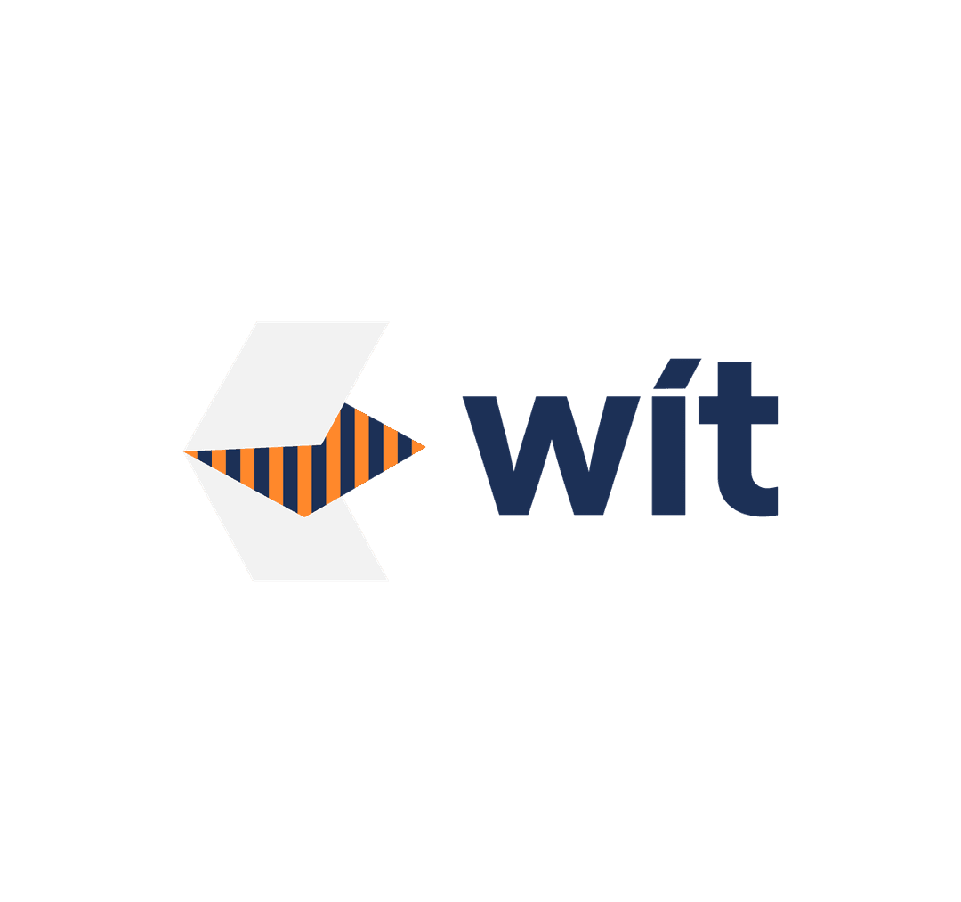 Первая концепция логотипа WIT — метафора пчелы