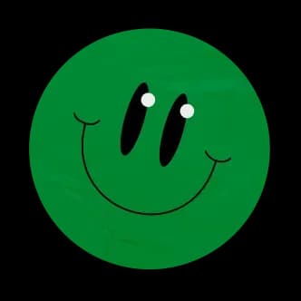 Smiley face graphic illustration