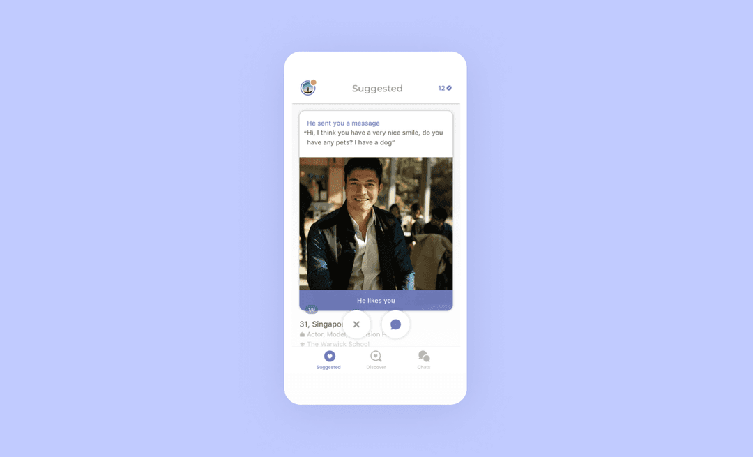 UI/UX-дизайн в Coffee Meets Bagel