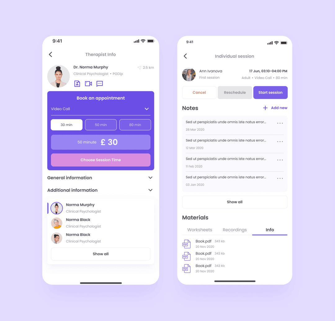 Medtech app example
