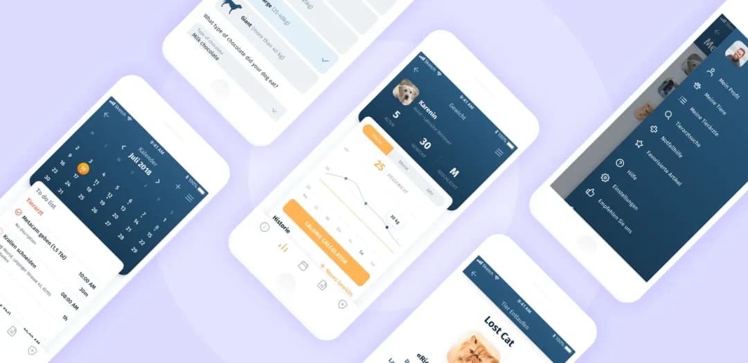 Скриншот приложения Petbuddy от Purrweb
