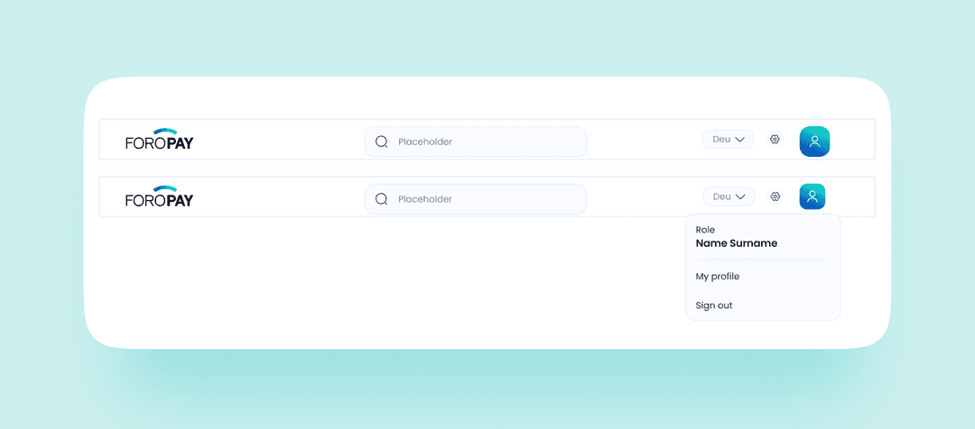Header in UI-kit