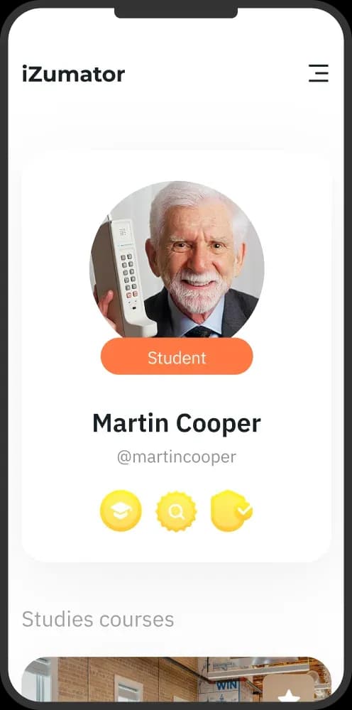screenshot of the application