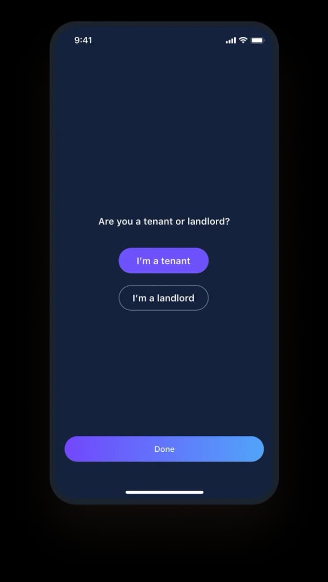 screenshot of the application