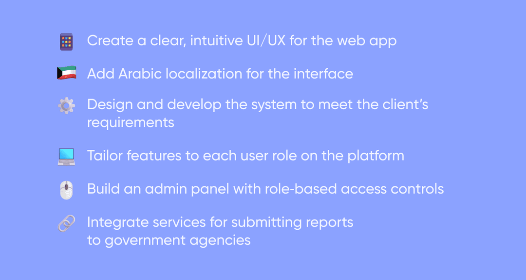 Our project tasks