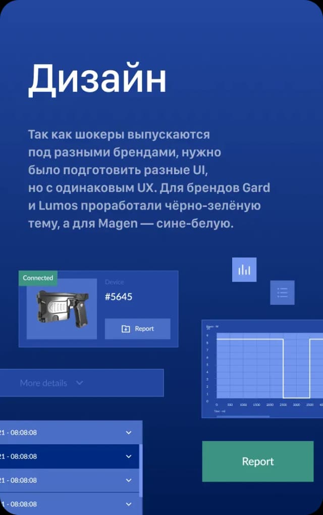 Mobile app design interface screenshot