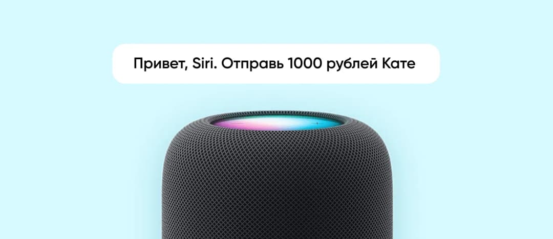 Скриншот оплаты через умные колонки