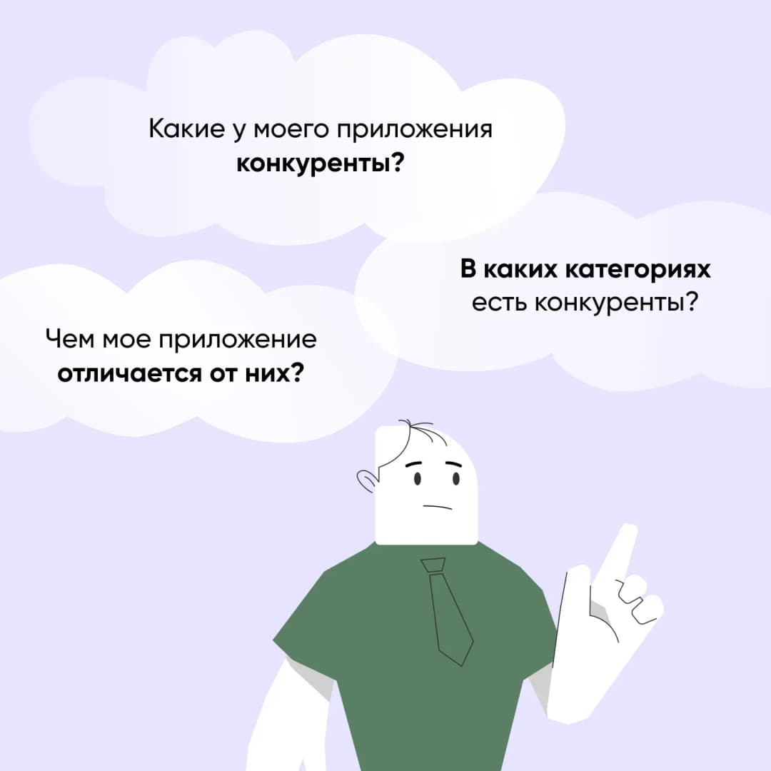 Иллюстрация процесса определения ниши и целевой аудитории вашего приложения