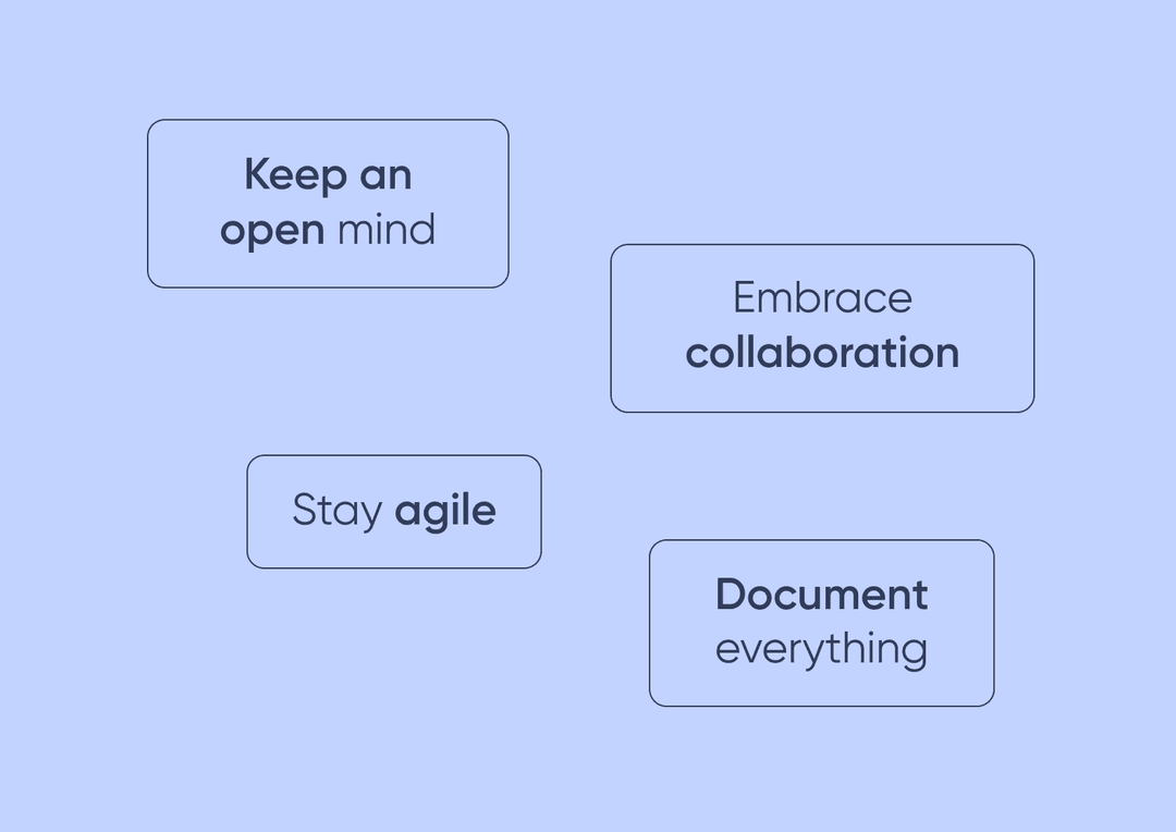 An illustration of best practices for project discovery