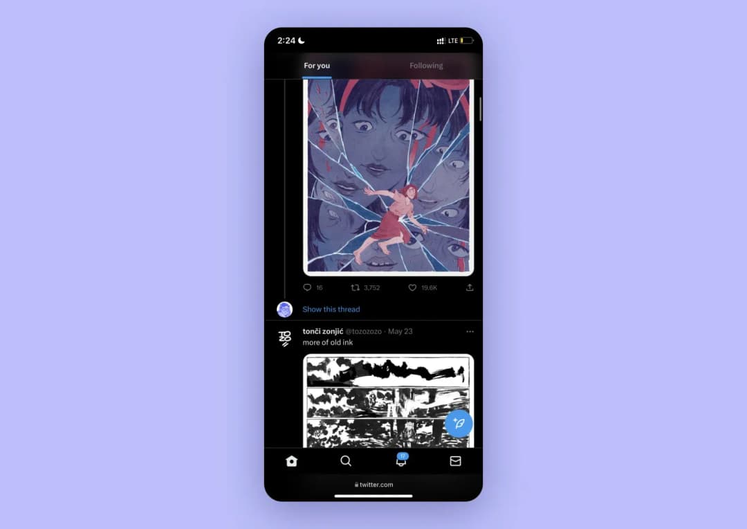 X (ex-Twitter) screenshot