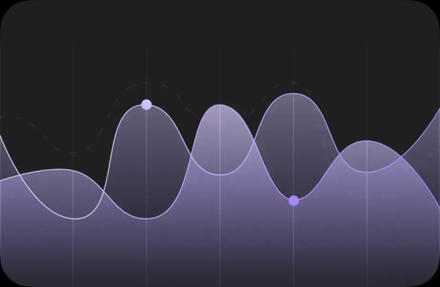 Data visualization with wave patterns