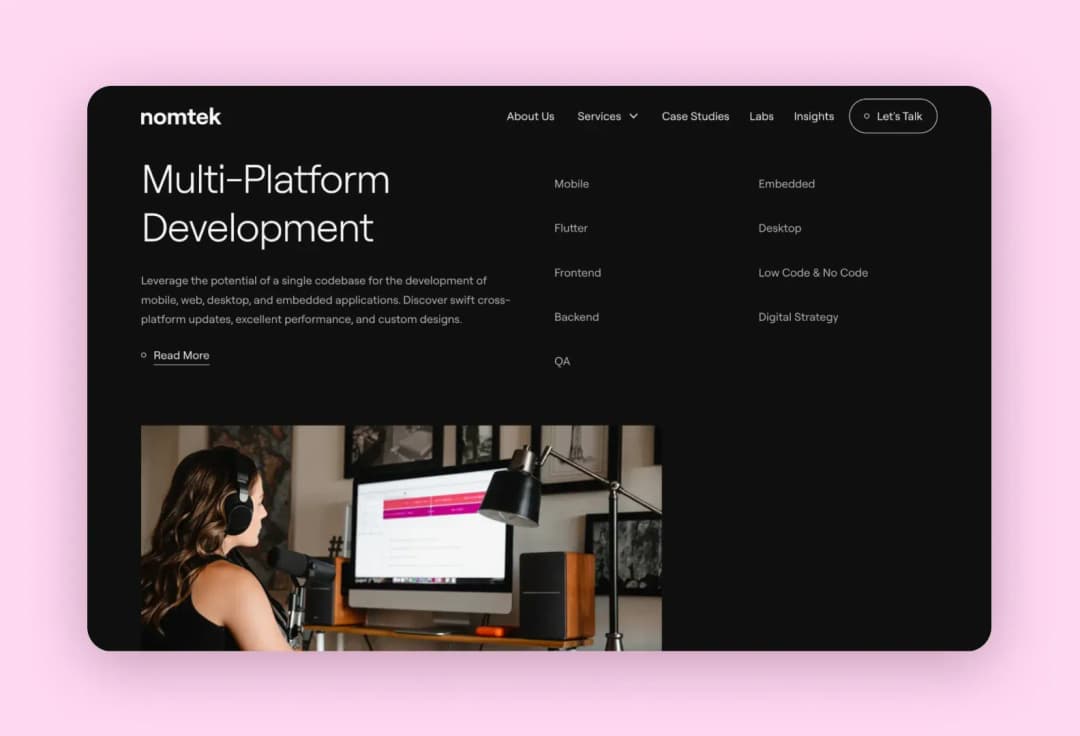 Nomtek website