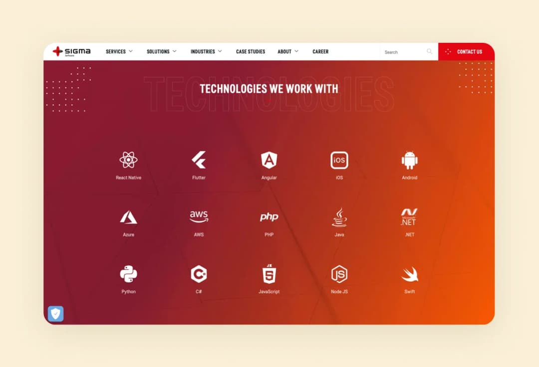 Sigma Software website