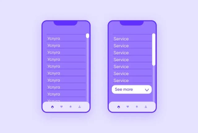 app wireframes