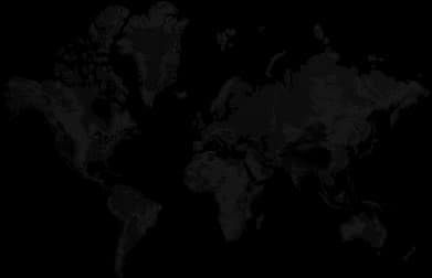 World map with topographical details