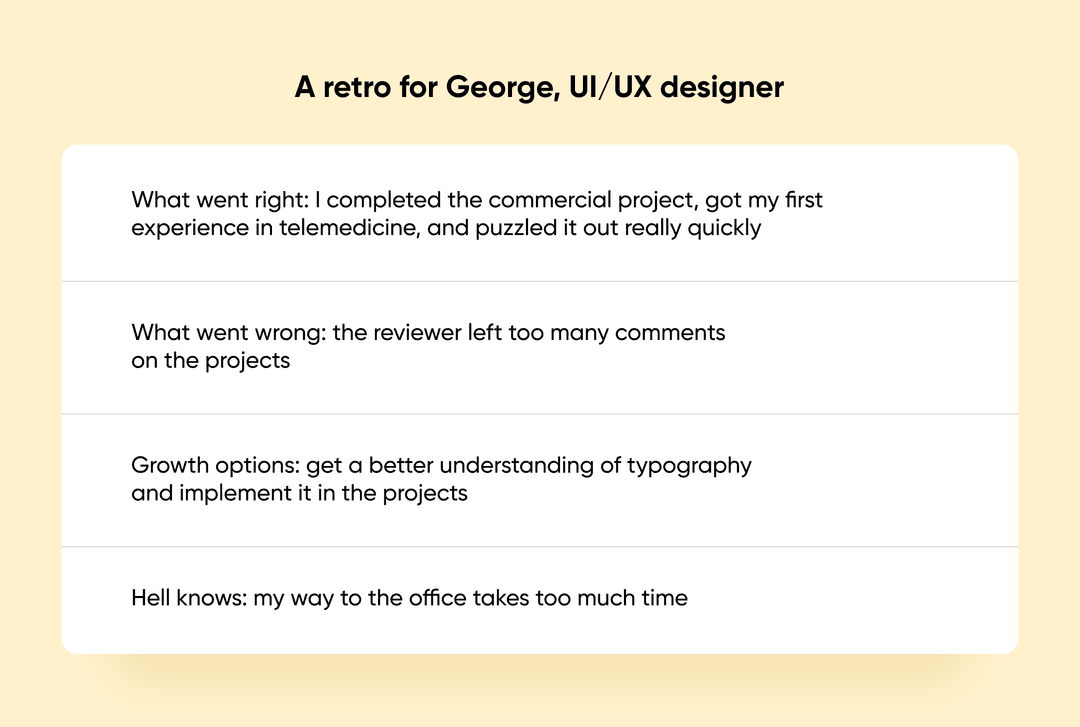 retro example