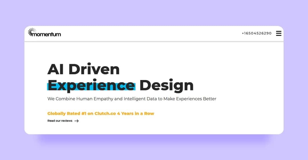Top UX Agencies - Momentum Design Lab