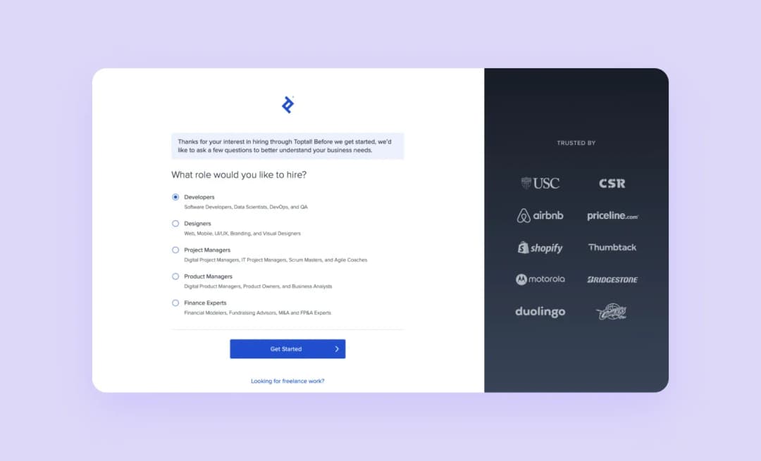 toptal vs upwork