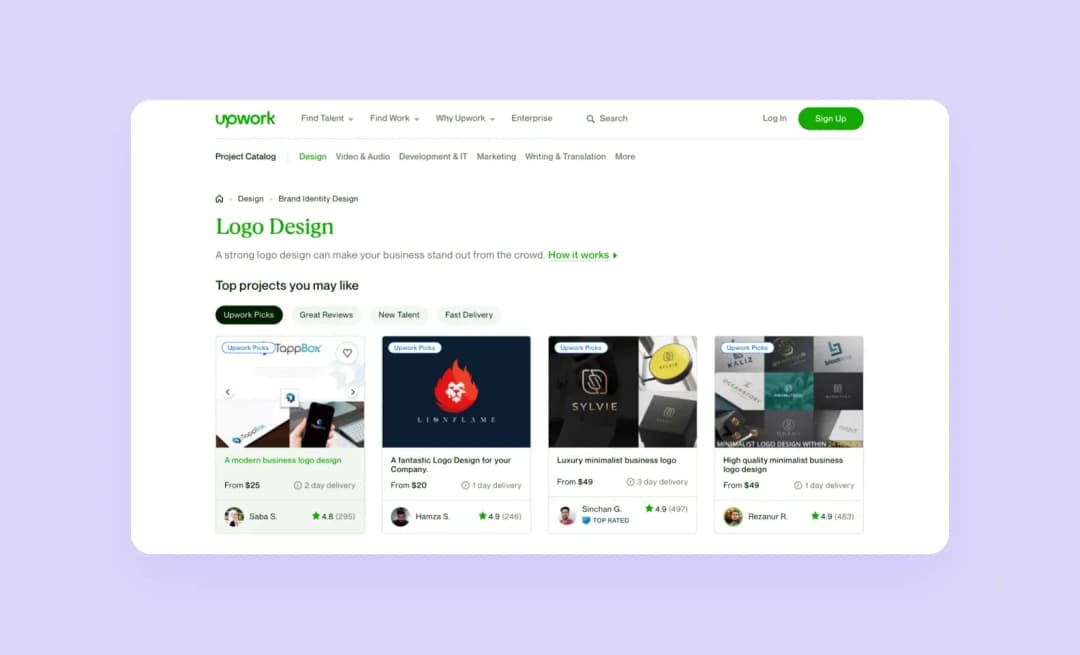 toptal vs upwork