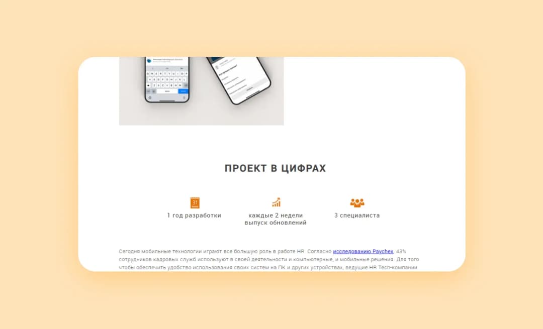 Пример оформления кейса