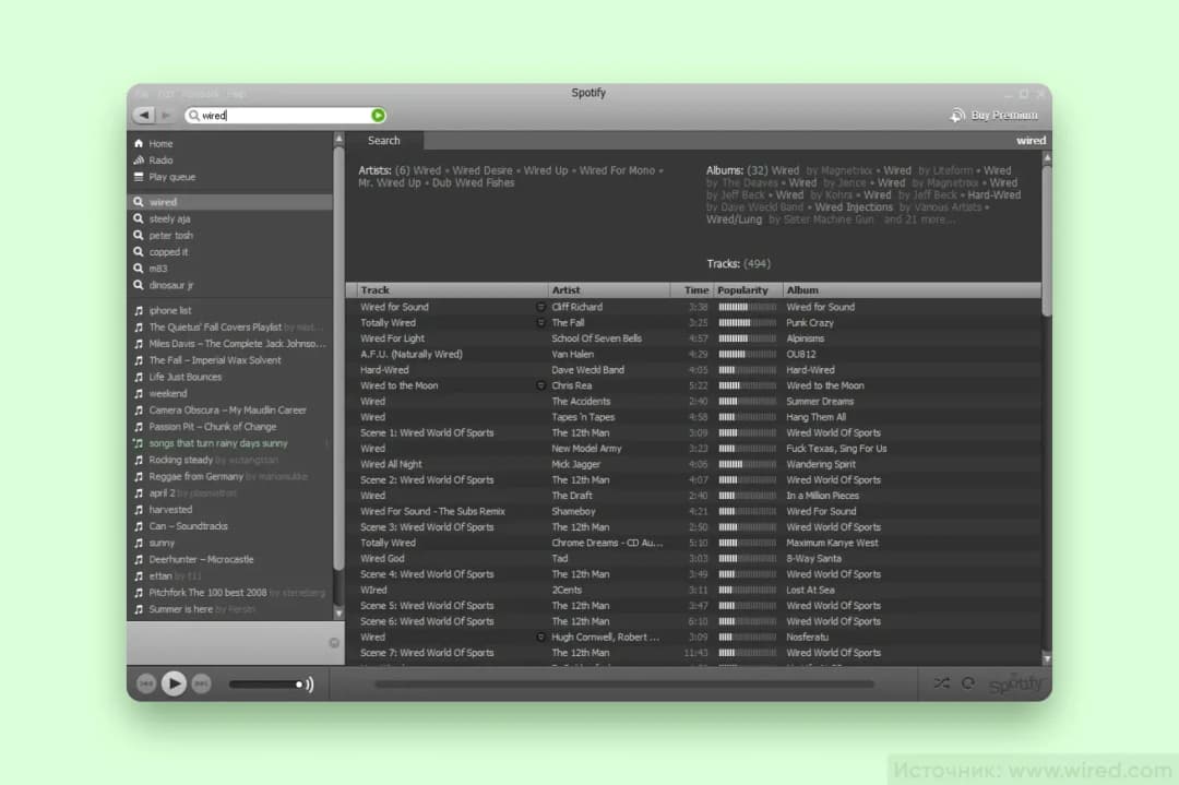 Spotify — MVP