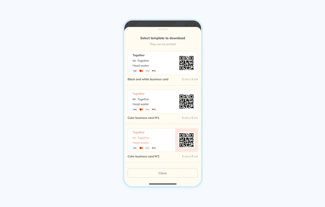 Шаблоны для QR-кодов