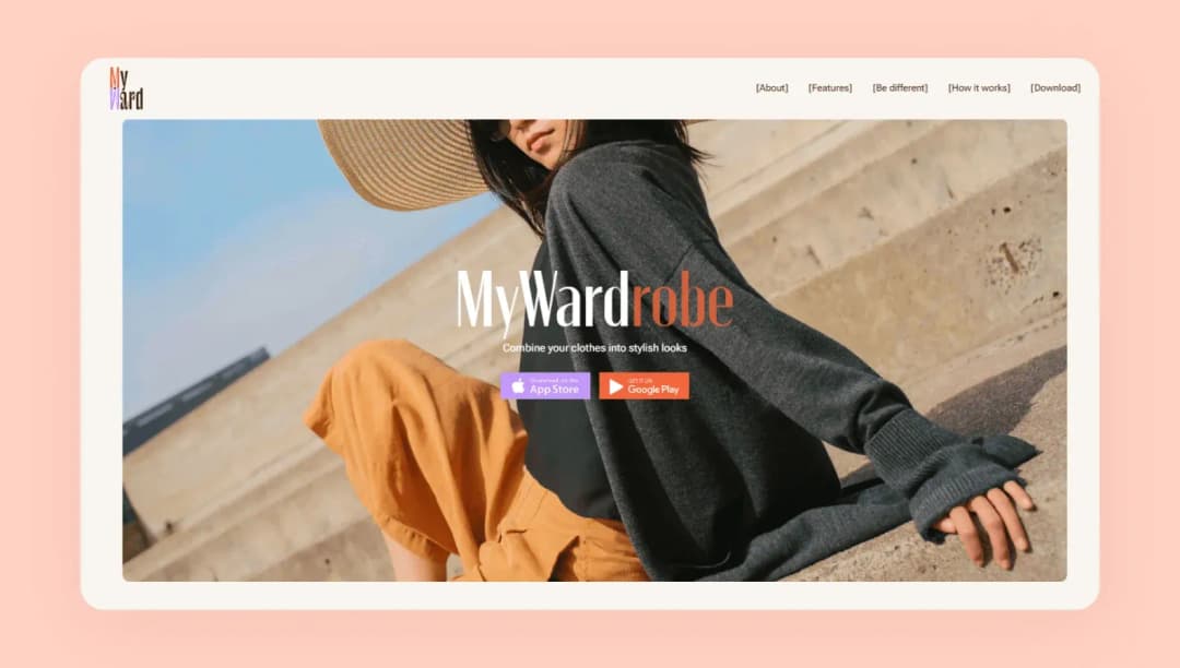 Дизайн лендинга для MyWard