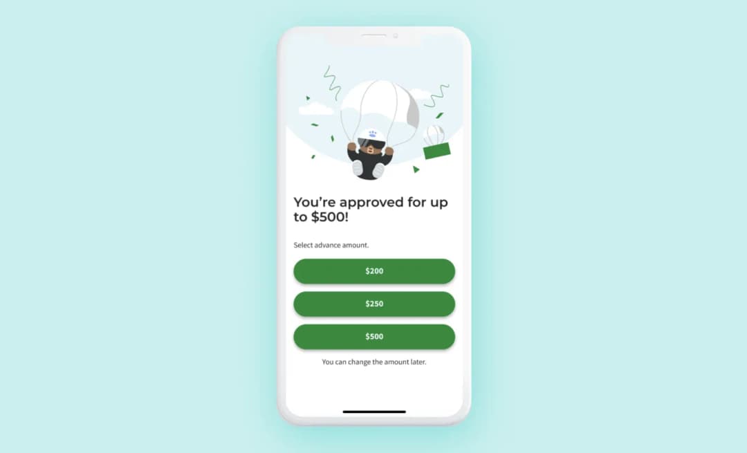 Dave app screen