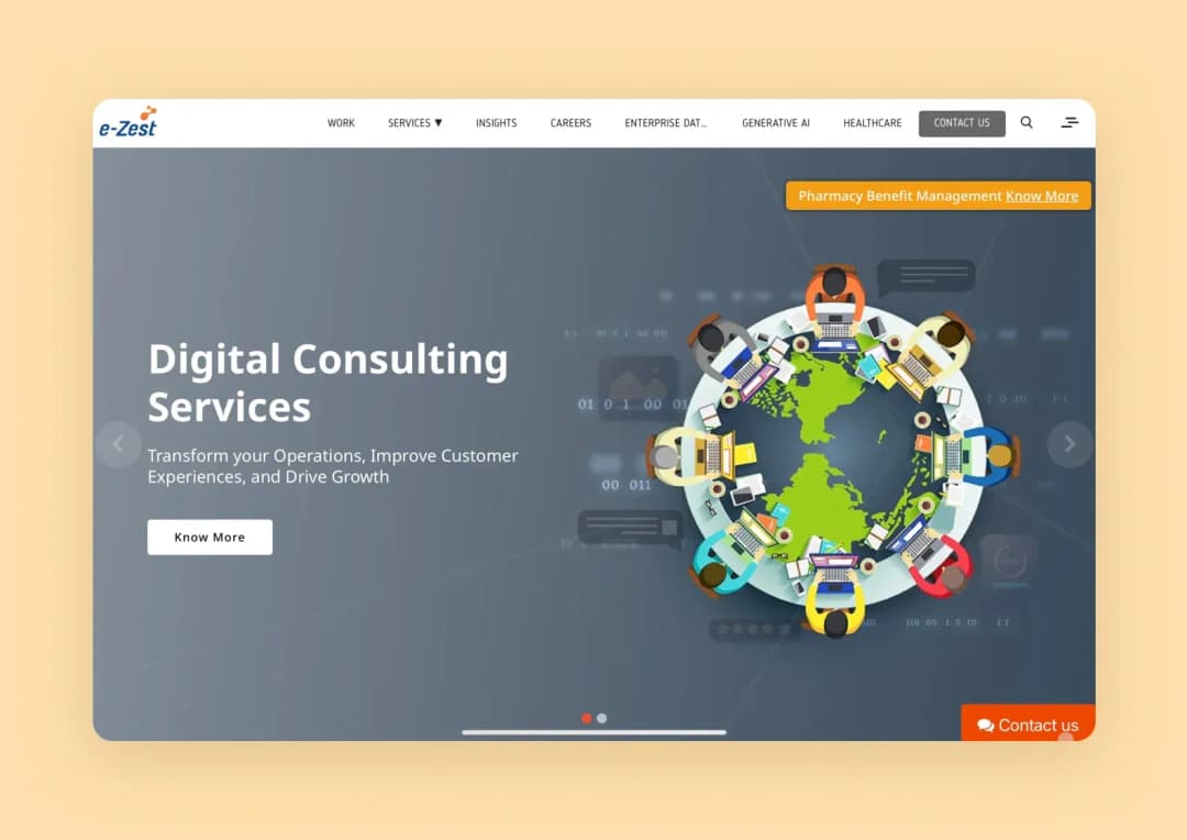 Аутсорсинговая компания e-Zest