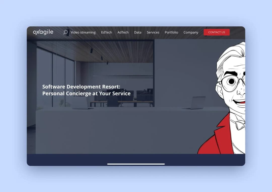 Аутсорсинговая компания Oxagile