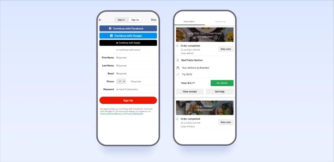 how to build a delivery app